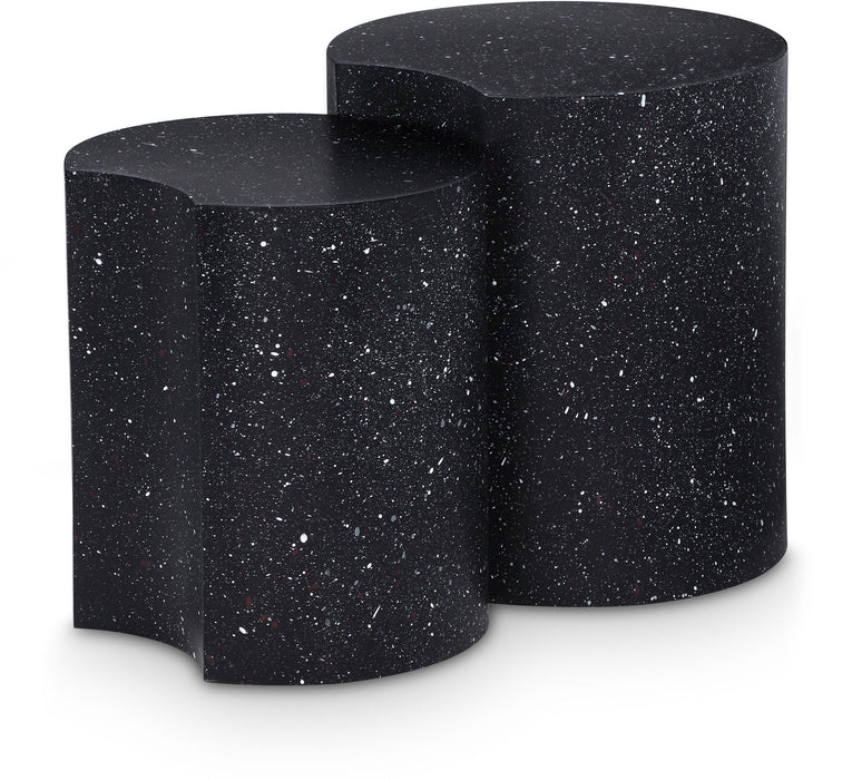 Dimple - Modular End Table - Terazzo Finish - Simple Home Plus