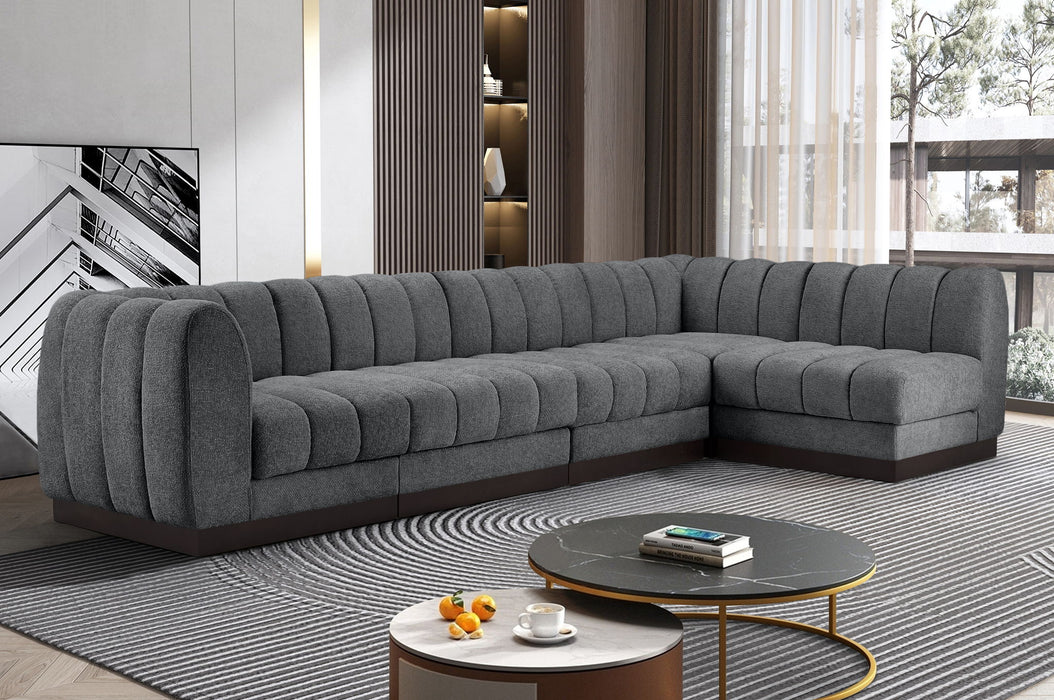 Quinn - 5 Piece Modular Sectional - Simple Home Plus