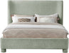 Penny - Chenille Fabric Bed - Simple Home Plus
