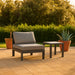Nizuc - Outdoor Patio Armless Chair - Simple Home Plus