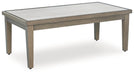 Rainier Ranch - Brown / Beige - Rectangular Cocktail Table - Simple Home Plus