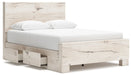 Lawroy - Panel Bed With Storage - Simple Home Plus