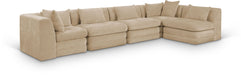 Stellar - 5 Piece Upholstered Modular Sectional - Simple Home Plus