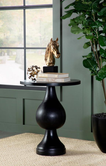 Dianella - Round Pedestal Base Accent Side Table - Simple Home Plus