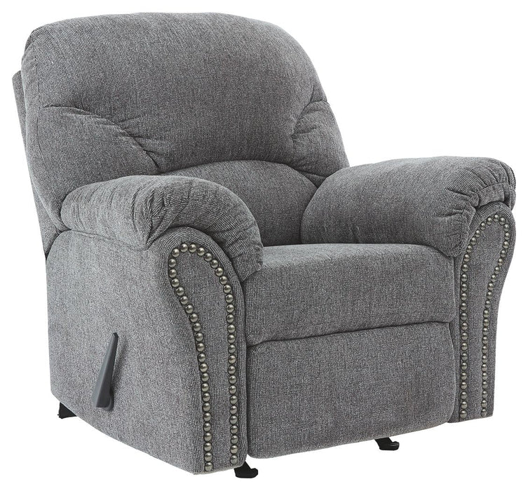 Allmaxx - Pewter - Rocker Recliner - Simple Home Plus