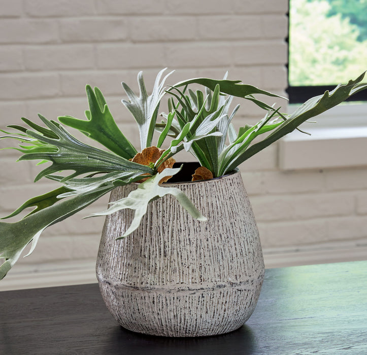 Claymount - Vase - 10" - Distressed Brown - Simple Home Plus