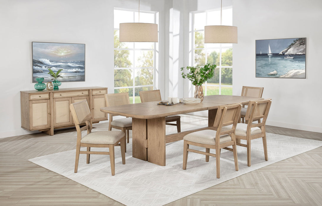 Kailani - Rectangular Wood Dining Table Set - Simple Home Plus