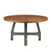 Lancaster - Round Dining / Gathering Table - Amber / Graphite - Simple Home Plus