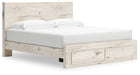 Lawroy - Panel Bed With Storage - Simple Home Plus