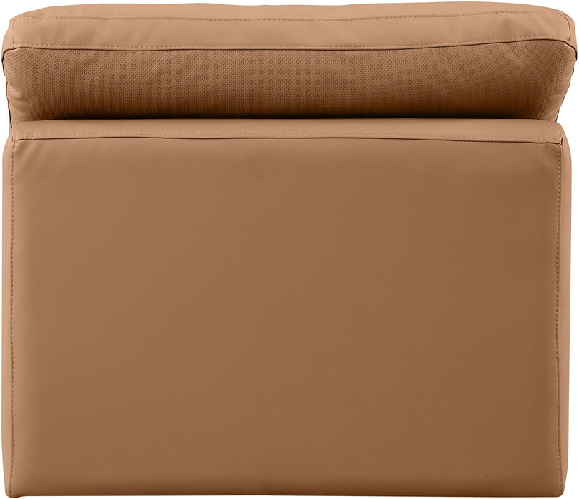Indulge - Faux Leather Armless Chair - Simple Home Plus