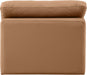 Indulge - Faux Leather Armless Chair - Simple Home Plus