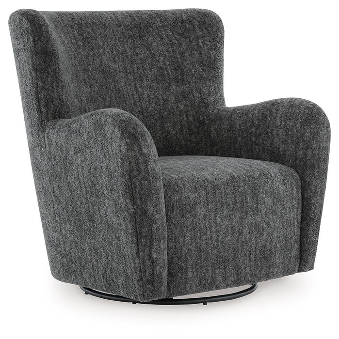 Rowenburg - Swivel Glider Accent Chair - Simple Home Plus