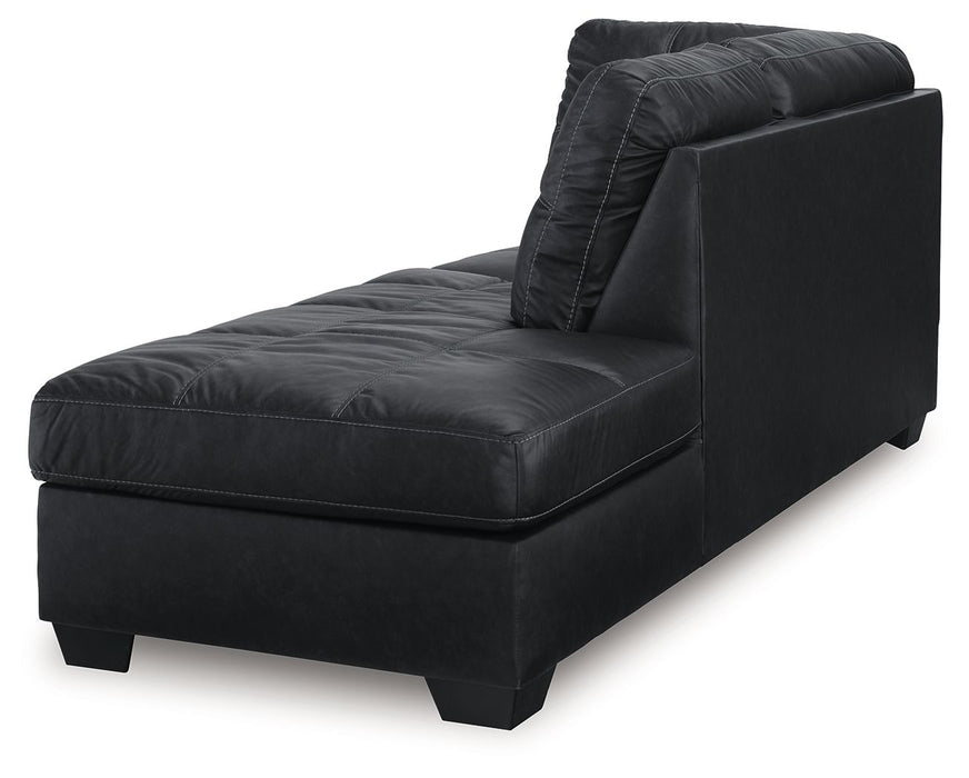 Barlin Mills - Raf Corner Chaise - Carbon - Simple Home Plus