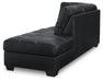 Barlin Mills - Raf Corner Chaise - Carbon - Simple Home Plus