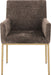 Reeves - Dining Chair With Gold Legs (Set of 2) - Simple Home Plus