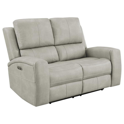 Brickston - Triple Power Reclining Loveseat - Simple Home Plus