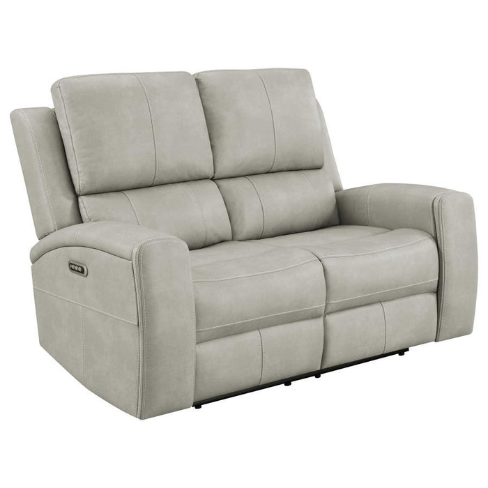 Brickston - Triple Power Reclining Loveseat - Simple Home Plus