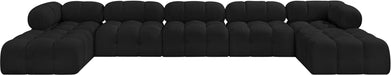 Ames - 7 Piece Fabric Modular U-Shaped Sectional - Simple Home Plus