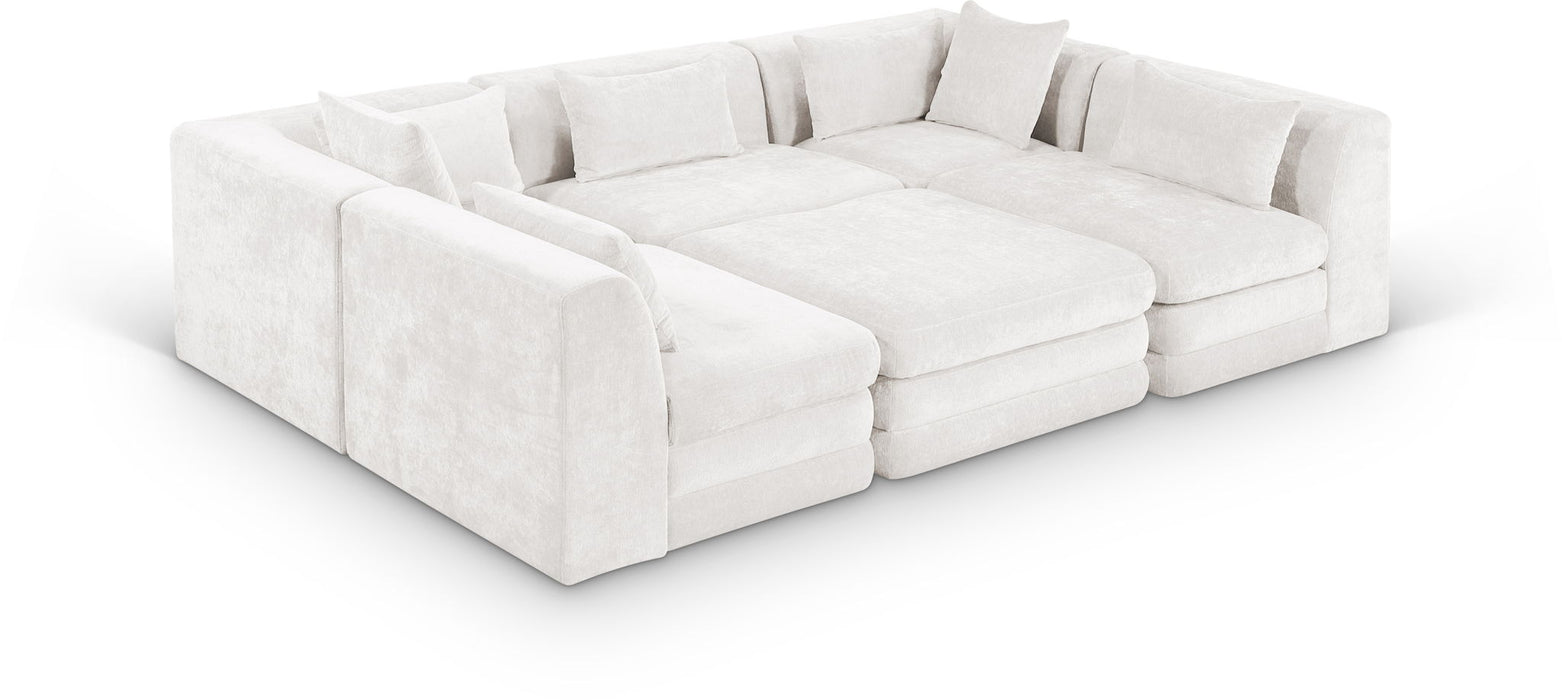 Stellar - 6 Piece Upholstered Modular Sectional - Simple Home Plus