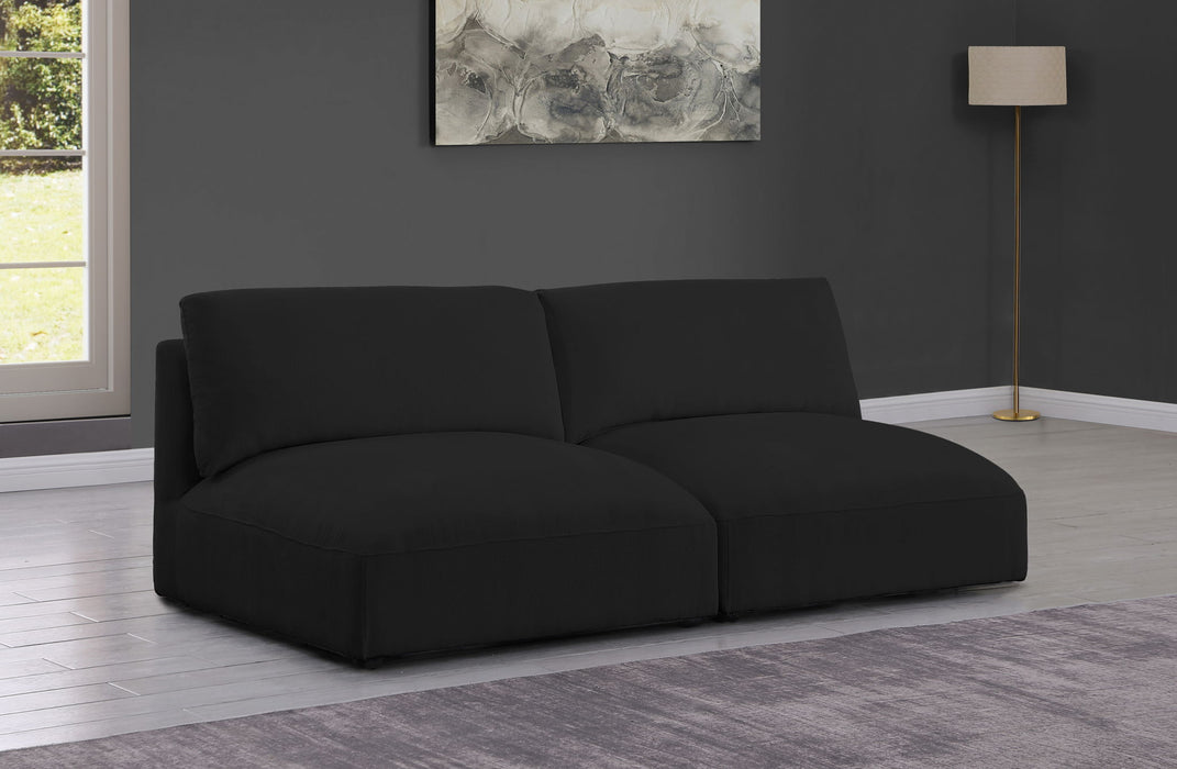 Ease - 2 Seat Modular Armless Sofa - Simple Home Plus