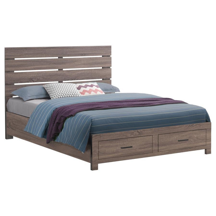 Brantford - Wood Storage Panel Bed - Simple Home Plus