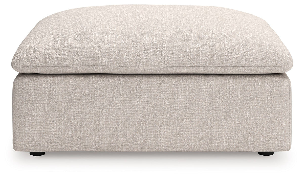 Whitehaven - Oyster - Oversized Accent Ottoman - Simple Home Plus