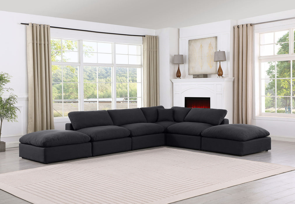 Comfy - 6 Piece Linen Modular Sectional - Simple Home Plus