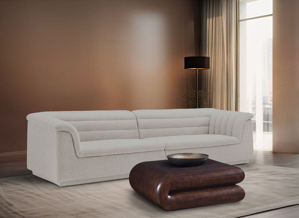 Cascade - Boucle Modular Sofa - Simple Home Plus
