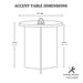 Sadie - Accent Table - Reclaimed Greige - Simple Home Plus