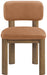 Paloma - Vegan Leather Upholstered Dining Chair (Set of 2) - Brown Frame - Simple Home Plus