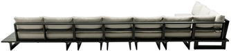 Maldives - 7 Piece Water Resistant Outdoor Patio Modular Sectional With Gray Base - Simple Home Plus