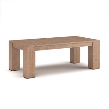Wrights Beach - Rectangular Cocktail Table - Beige - Simple Home Plus