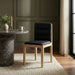 Ellis - Vegan Leather Upholstered Dining Chair (Set of 2) - Natural Base - Simple Home Plus