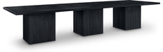 Belinda - Wood Mid-Century Modern Modular Dining Table - Black - Simple Home Plus