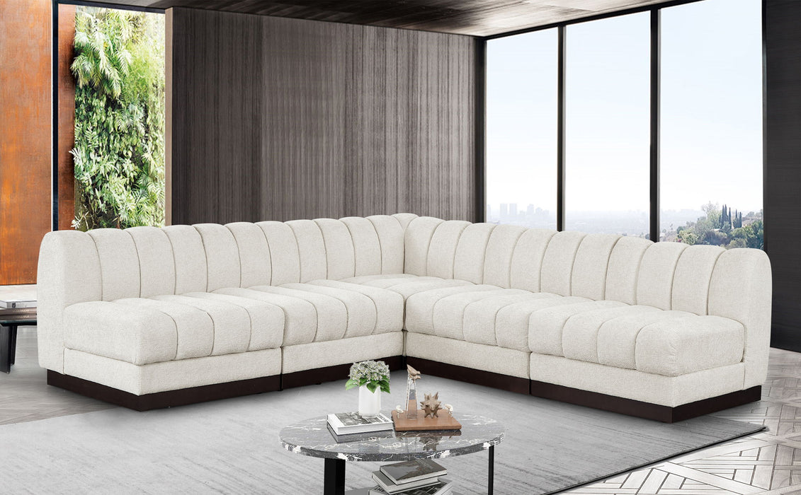 Quinn - 5 Piece Modular Sectional - Simple Home Plus