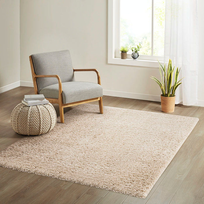 Camdyn - 7' X 9' Shag Area Rug - Cream - Simple Home Plus