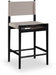 Rawlins - Counter Stool - Black Frame - Simple Home Plus