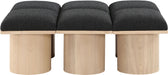 Pavilion - 6 Piece Modular Bench With Natural Base - Simple Home Plus
