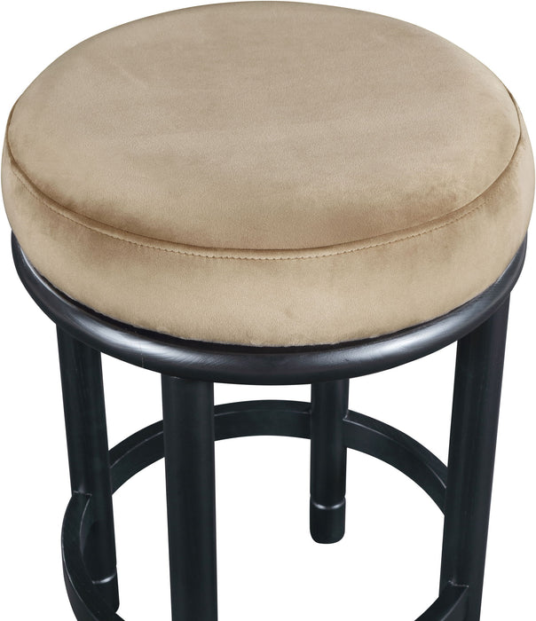 Monette - Counter Stool With Black Base - Simple Home Plus