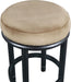 Monette - Counter Stool With Black Base - Simple Home Plus