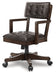 Breckington - Dark Brown - Home Office Desk Chair - Simple Home Plus