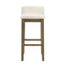 Annikah - Modern Transitional Wood Bar Height Kitchen Bar Stool - Simple Home Plus
