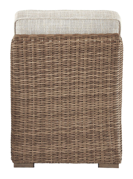 Beachcroft - Beige - Armless Chair w/Cushion - Simple Home Plus