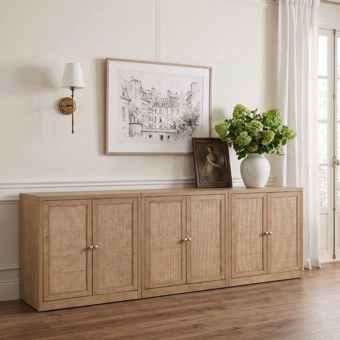 Vero - Solid Wood And Oak Venee Sideboard/Buffet - Simple Home Plus
