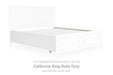 Fortman - California King Rails - White - Simple Home Plus