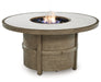 Rainier Ranch - Beige - Round Fire Pit Table - Simple Home Plus