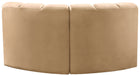 Arc - Velvet 2 Piece Modular Sofa - Simple Home Plus