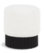 Veranda - Ottoman / Stool With Black Base - Simple Home Plus