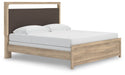 Kinlanni - Upholstered Panel Bed - Simple Home Plus