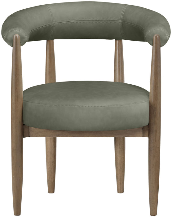 Sable - Vegan Leather Upholstered Dining Chair (Set of 2) - Brown Base - Simple Home Plus